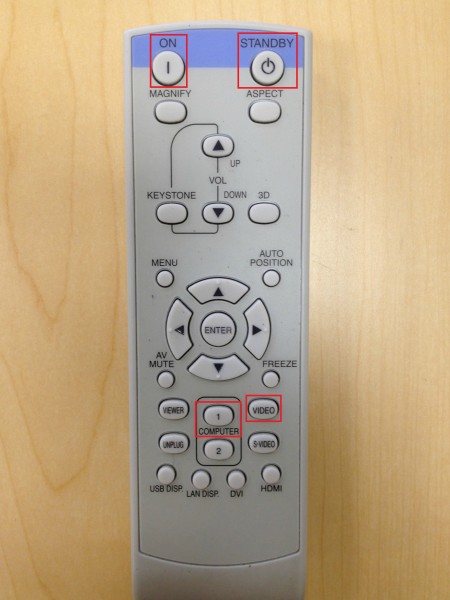 use onn projector remote on another projector