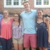Emily Pothier '13, Jessica Mardo '13, Madeline Mahony '13, Kyle Weeks '13