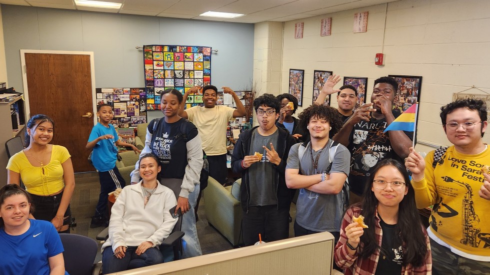 Intercultural Affairs office photo of a group of students