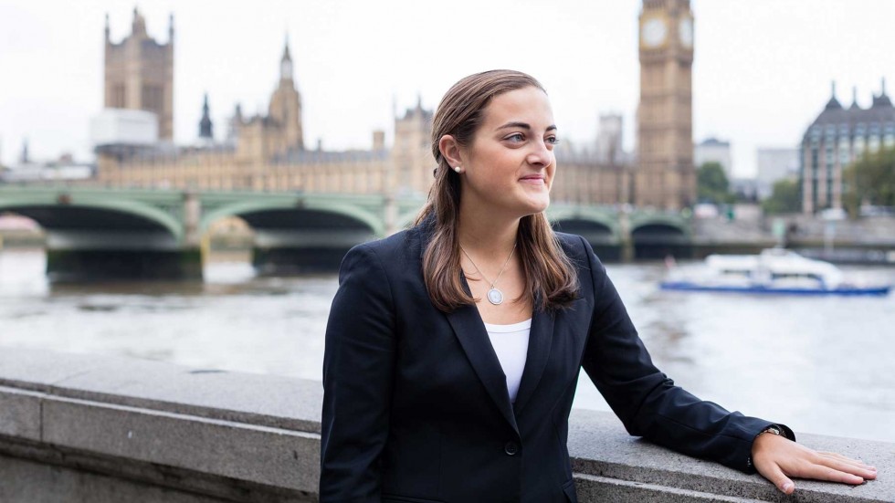 Alex Esposito, studying abroad at the London School of Economics