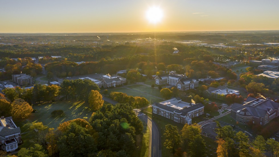 Stonehill College Aerial