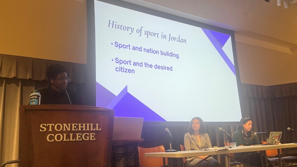 Conference Presentation History of sport in Jordan