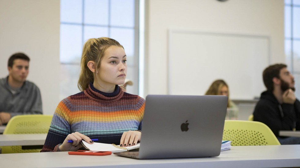 Student in Finance Class