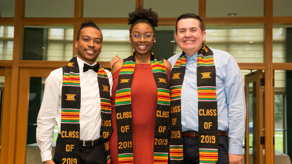 Students attend Kente and Rainbow Celebration