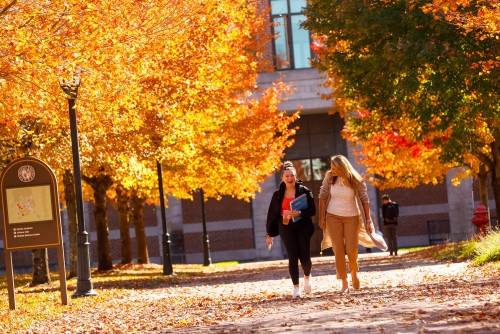 Graduate & Professional Studies Open House Photo of campus in fall