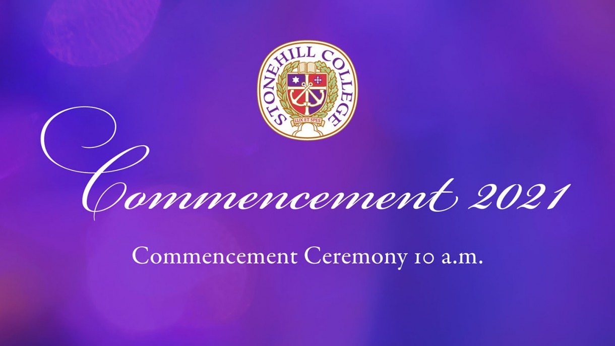 Watch Commencement Live Stonehill College