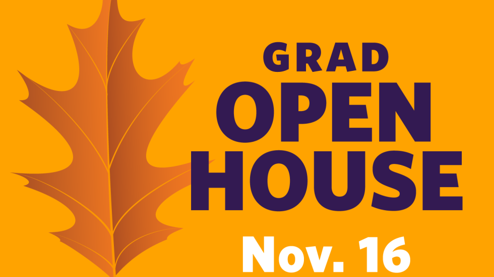 Graduate & Professional Studies Fall Open House