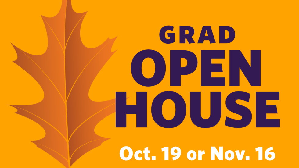 Graduate & Professional Studies Fall Open House