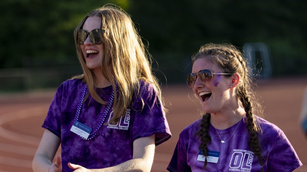 Orientation Leaders Looking Happy