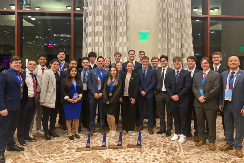 Stonehill DECA Chapter Group Photo