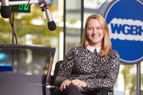 Photo of Emily Schario ’18, associate producer at WGBH