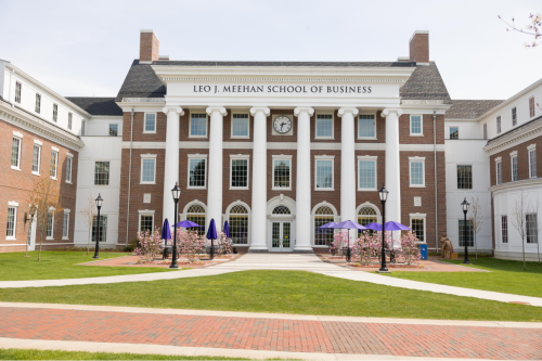 Exterior of Meehan School of Business