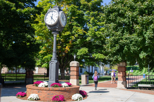 Clock on the Quad