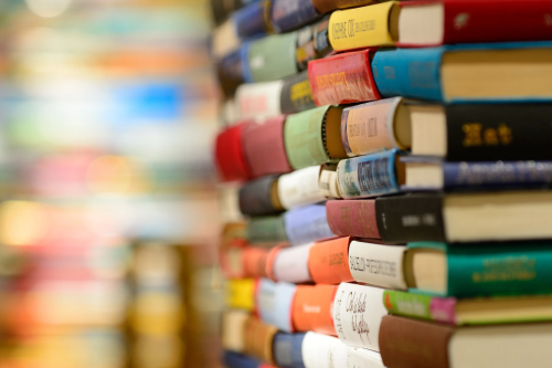 Stacks of books