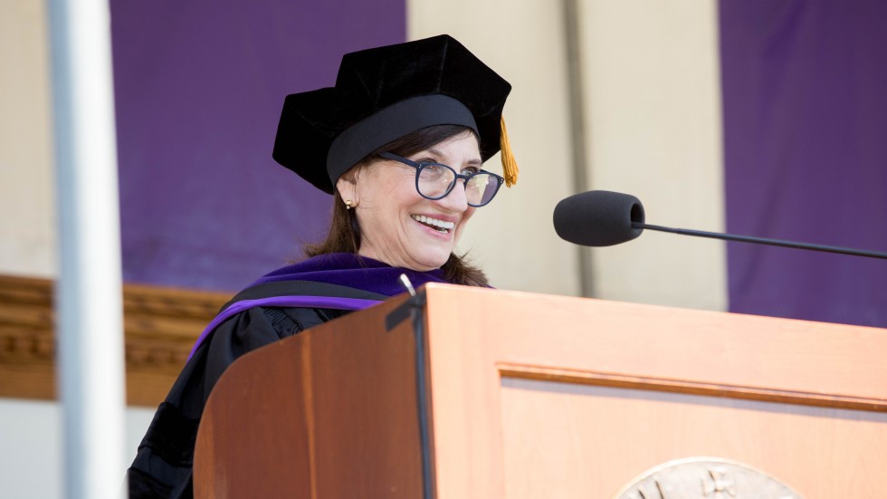 Dr. Judy Salerno's Commencement Remarks | Stonehill College