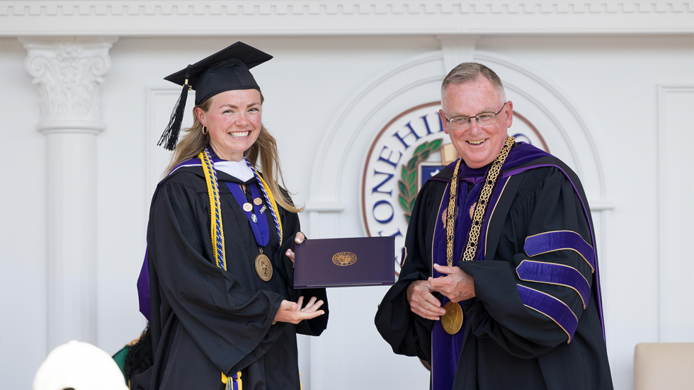 Celebrating Our Seniors at Stonehill’s 71st Commencement Stonehill