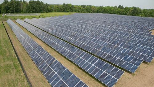 Stonehill College's Solar Farm