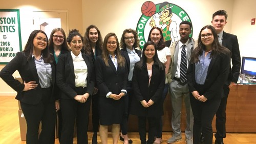 Students in the Boston Externship Program