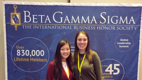 Janine Murray ’19 and Shana Butler ’19