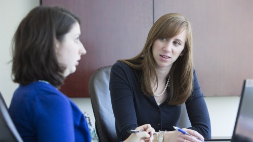Photo of Stonehill student internship for Healthcare Administration