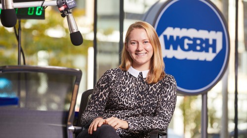 Photo of Emily Schario ’18, associate producer at WGBH
