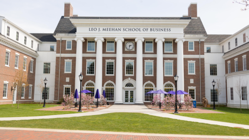 Exterior of Meehan School of Business