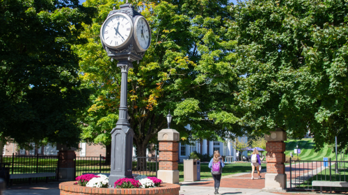 Clock on the Quad