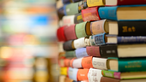 Stacks of books