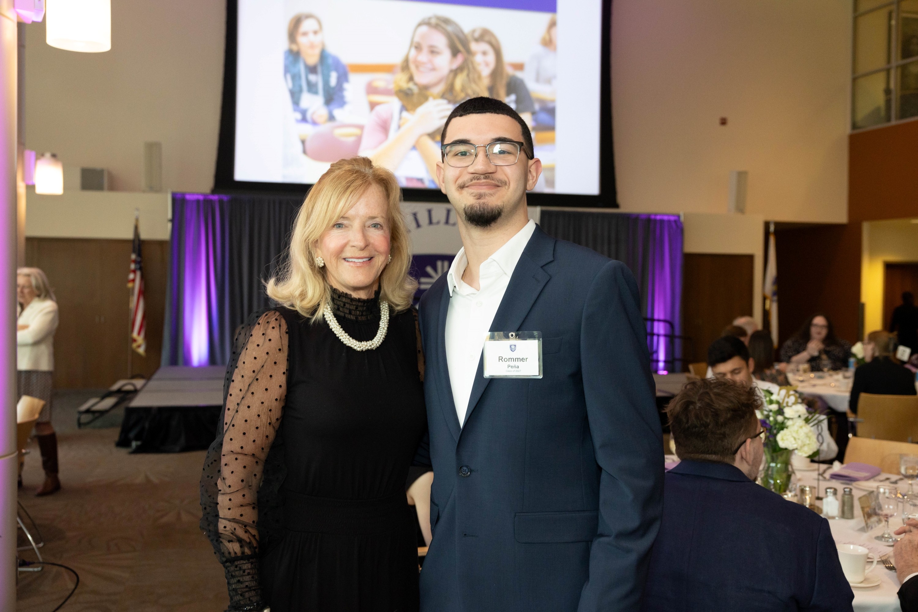 student and benefactor standing