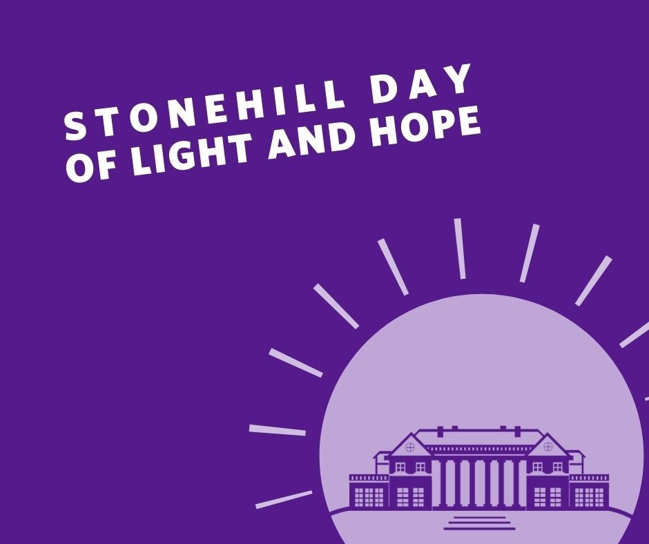 Stonehill Day of Light and Hope Logo with Donahue outline