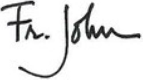 Fr. John signature