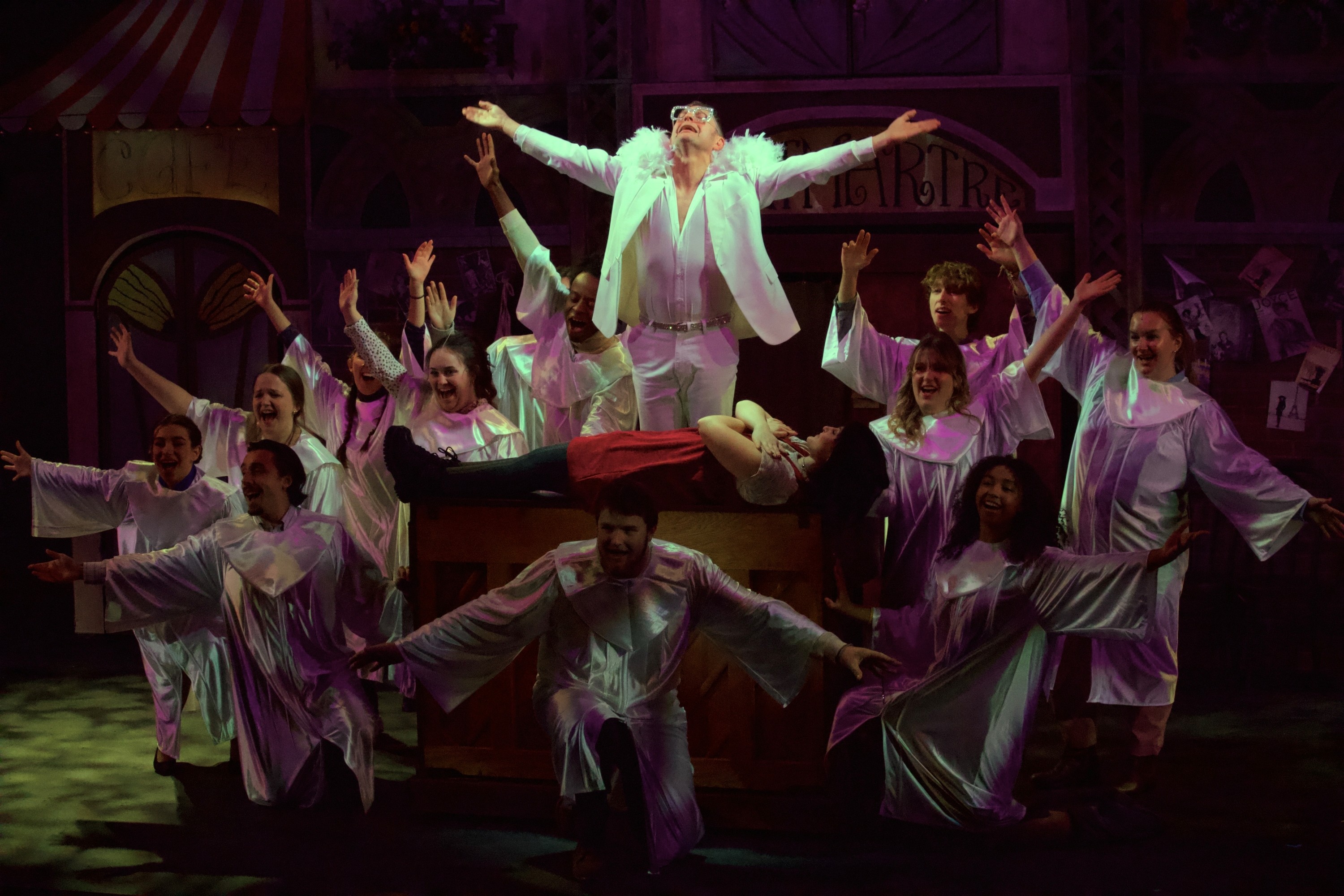 People dancing on stage