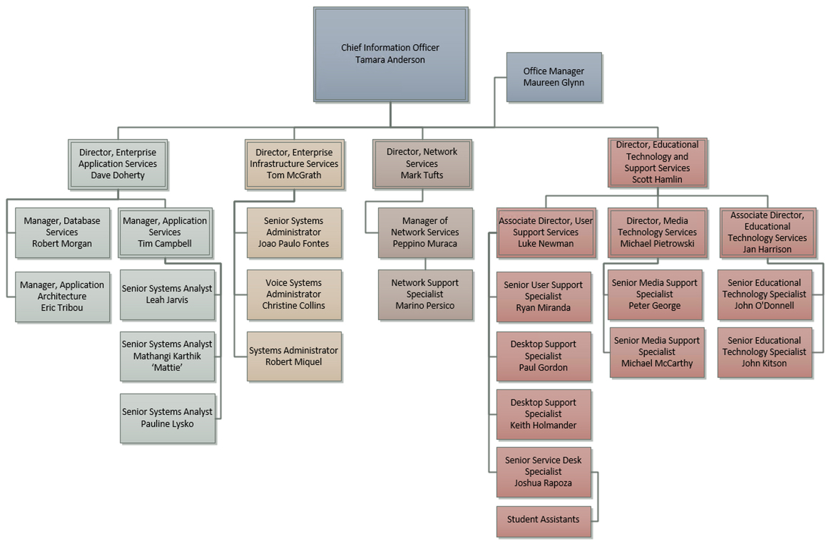 It Organization Chart