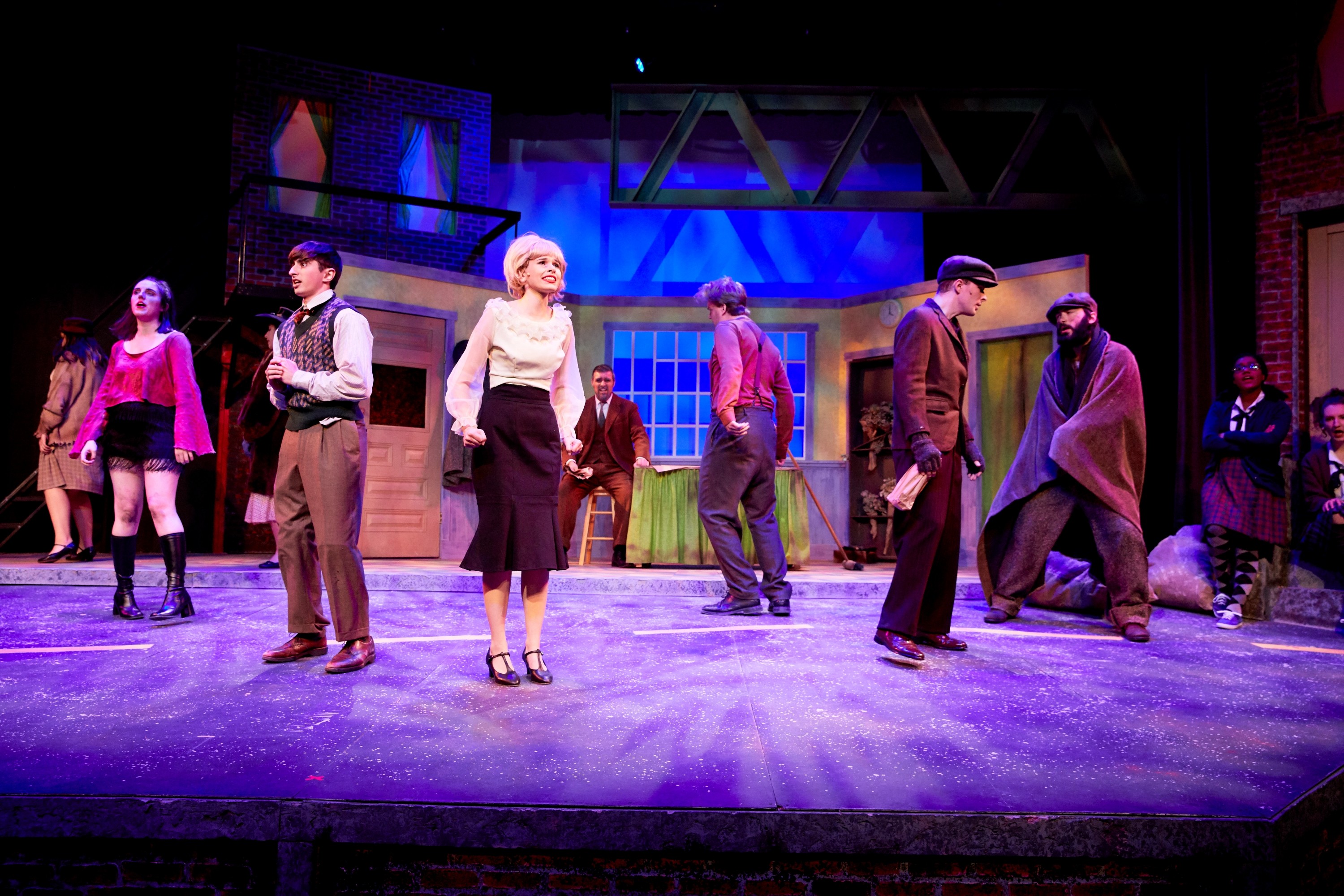 People dancing on stage