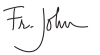 Fr. John Signature